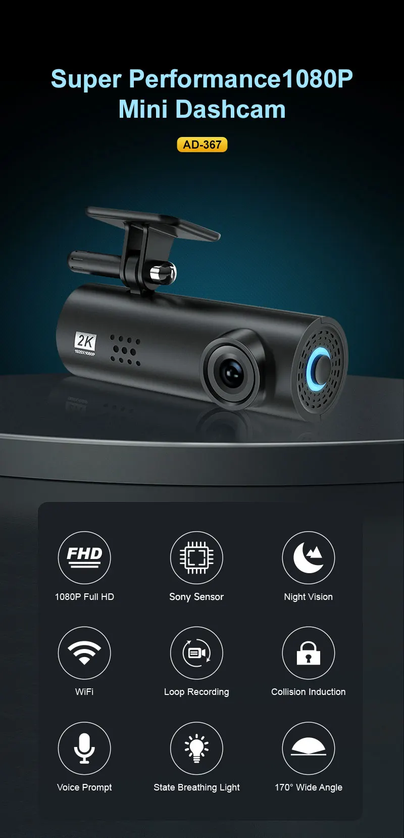 2K Dash Camera Manufacturer
