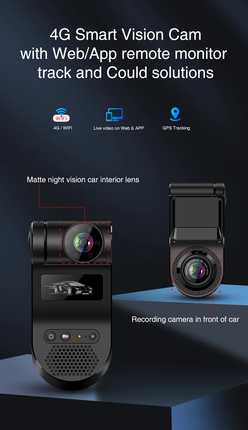 China 4g Dashcam Manufacturer